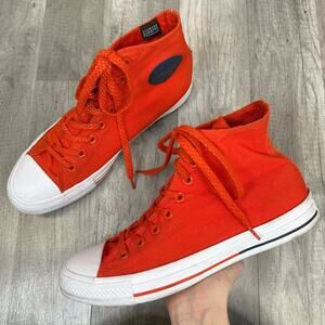 Converse Chuck Taylor All Star High-Top Sneakers Signal Red Mens 8 Womens 10